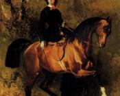 Une Amazone Au Bois De Boulogne - 阿尔弗雷德·德·德勒